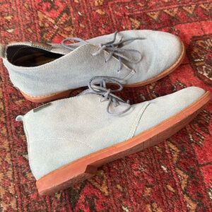 GH Bass and Co blue boots